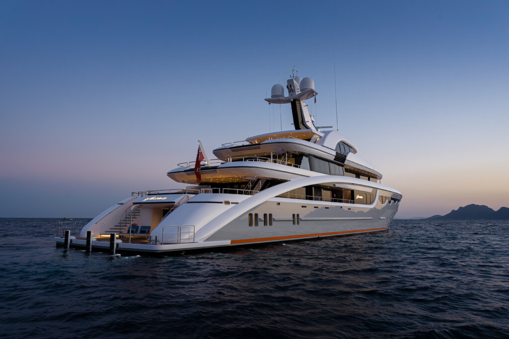 Starlust aft deck view